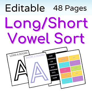 Short and Log Vowel Sort